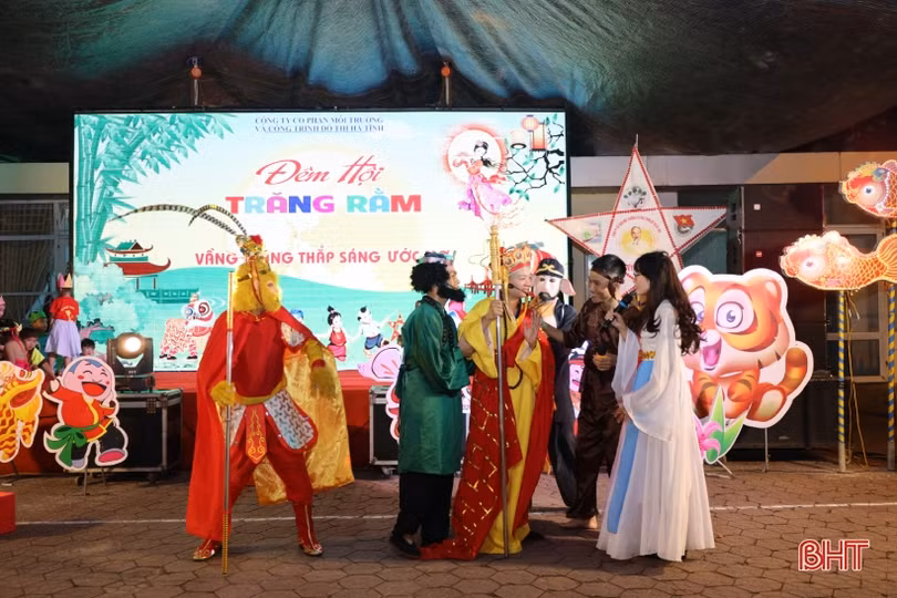 Các đơn vị, địa phương tổ chức Tết Trung thu cho các cháu thiếu nhi