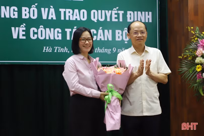 Bổ nhiệm Giám đốc Chi nhánh Ngân hàng Chính sách xã hội Hà Tĩnh
