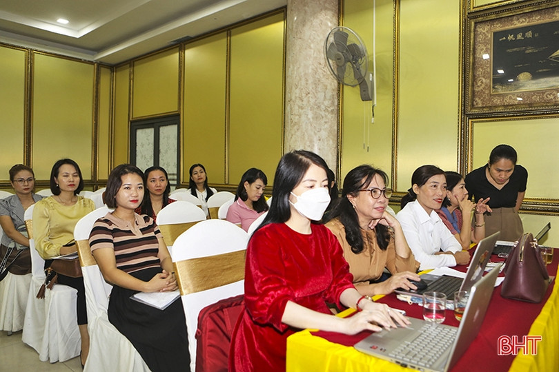 Giúp hội viên phụ nữ Hà Tĩnh hoàn thiện ý tưởng khởi nghiệp