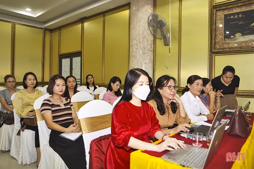 Giúp hội viên phụ nữ Hà Tĩnh hoàn thiện ý tưởng khởi nghiệp