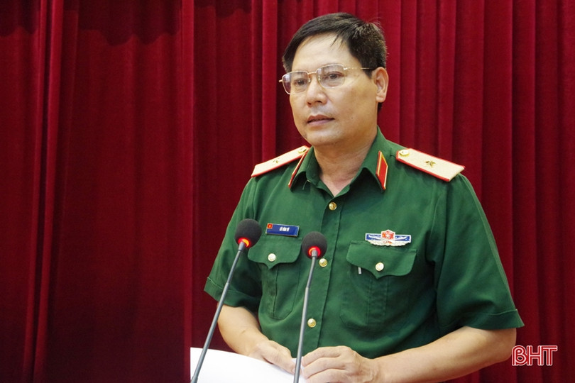 Bộ Tư lệnh Quân khu 4 kiểm tra công tác quốc phòng tại Hà Tĩnh