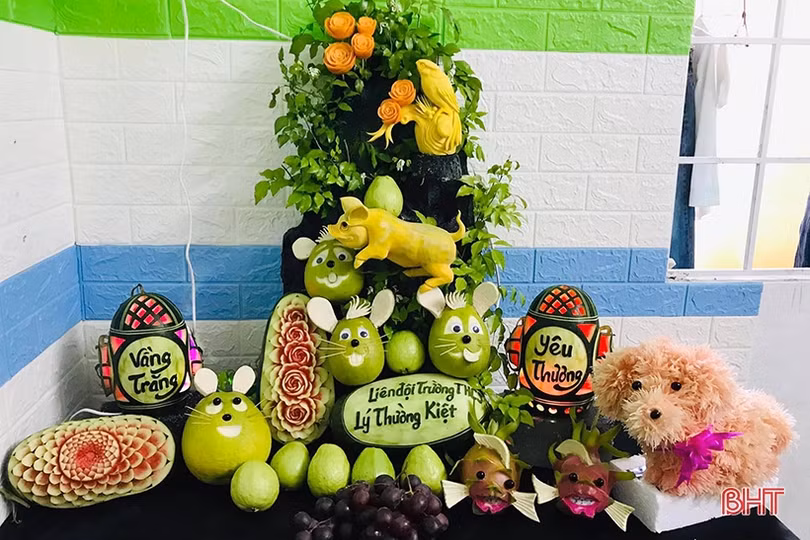 Dịch vụ mâm cỗ Trung thu ở Hà Tĩnh tất bật trả đơn cho khách