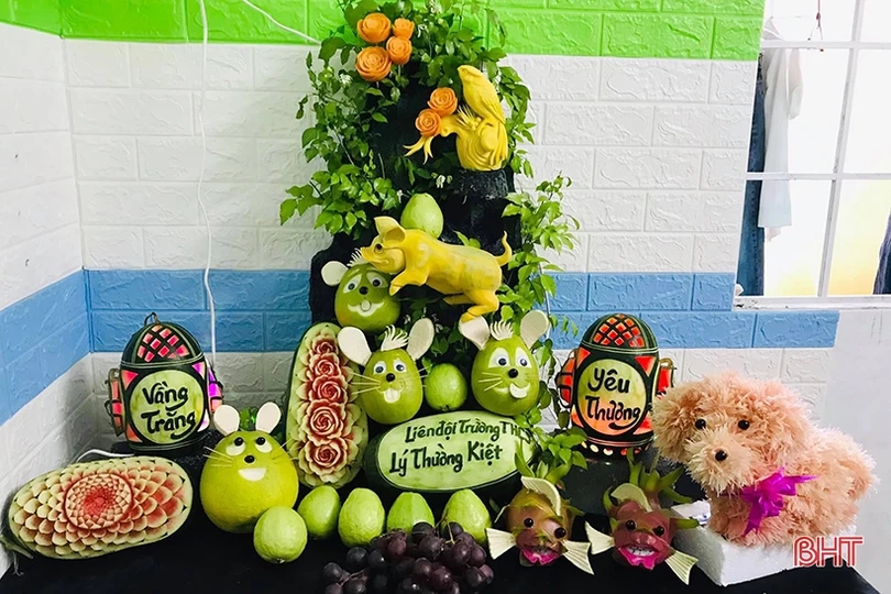 Dịch vụ mâm cỗ Trung thu ở Hà Tĩnh tất bật trả đơn cho khách