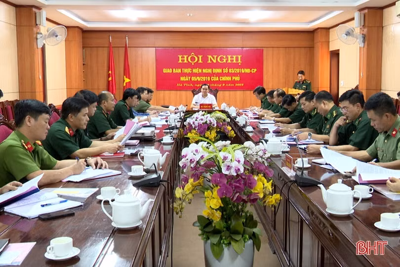 Phối hợp nắm tình hình, xử lý kịp thời các tình huống trên địa bàn Hà Tĩnh