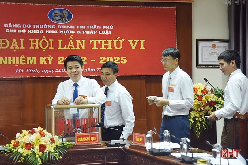 Chi bộ Đảng ở Hà Tĩnh “khởi động” nhiệm kỳ mới với khí thế, quyết tâm cao