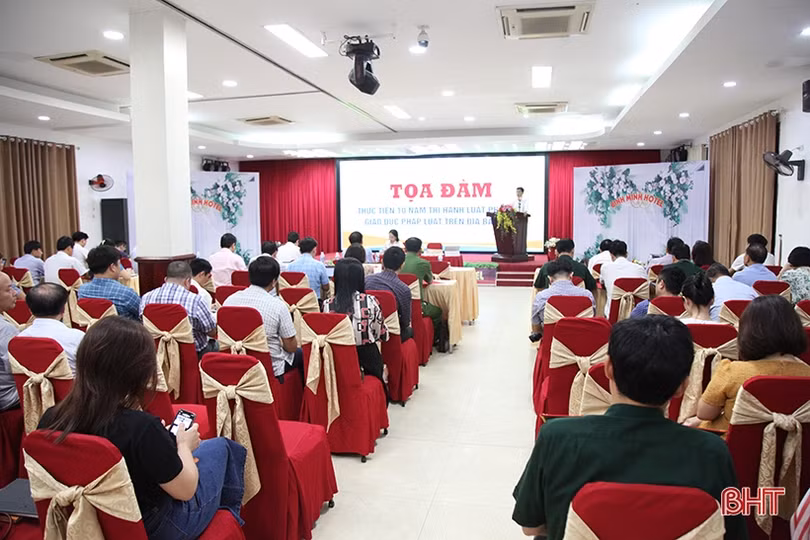 Nâng cao hiệu quả thực hiện Luật Phổ biến giáo dục pháp luật ở Hà Tĩnh