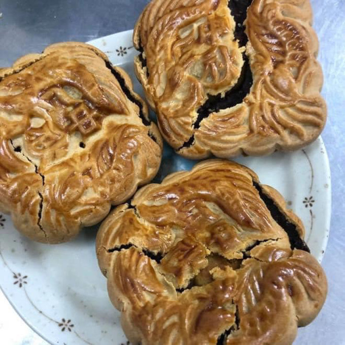 Ngán ngẩm khi làm bánh trung thu
