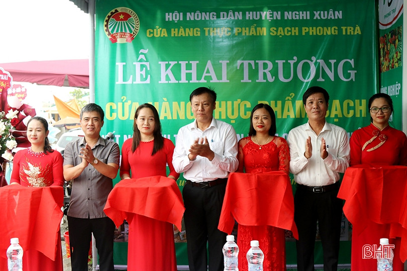 Khai trương cửa hàng thực phẩm sạch tại Nghi Xuân