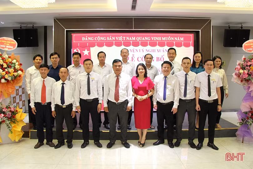 Công bố thành lập chi bộ Đảng trong doanh nghiệp ở Nghi Xuân
