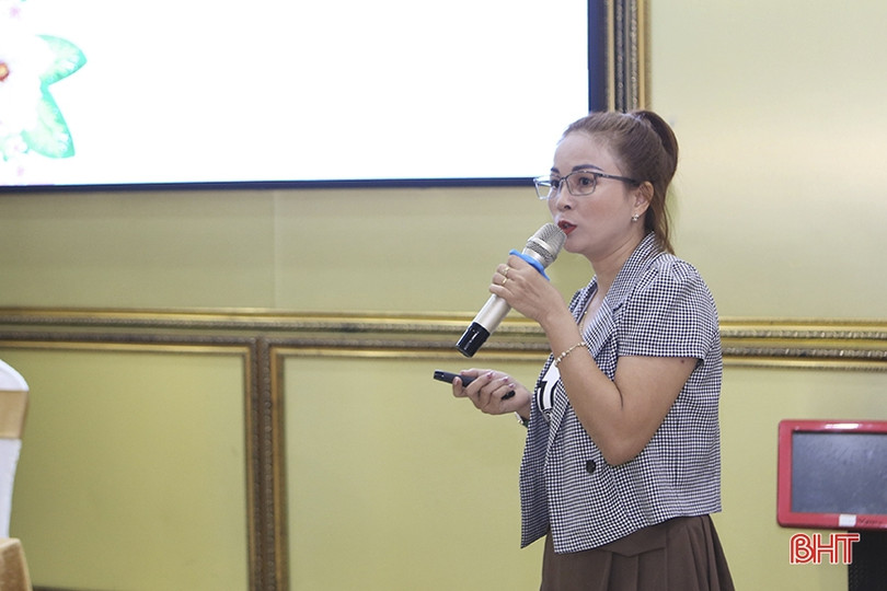 Giúp hội viên phụ nữ Hà Tĩnh hoàn thiện ý tưởng khởi nghiệp