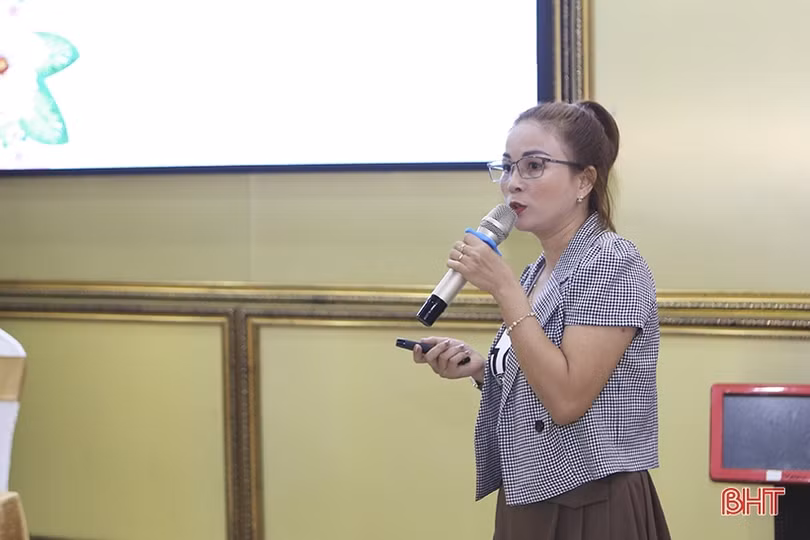 Giúp hội viên phụ nữ Hà Tĩnh hoàn thiện ý tưởng khởi nghiệp