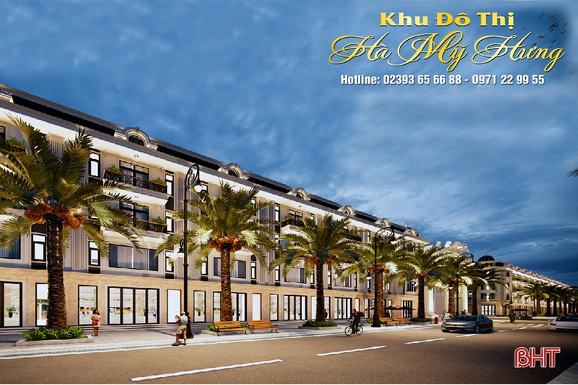 Hà Mỹ Hưng - khu đô thị kiểu mẫu ở thành phố Hà Tĩnh ảnh 1 Hà Mỹ Hưng - khu đô thị kiểu mẫu ở thành phố Hà Tĩnh