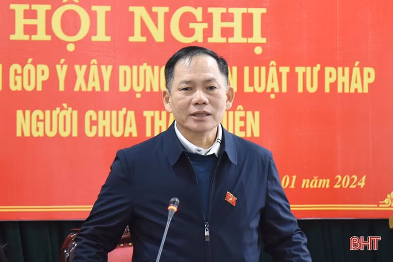 Hà Tĩnh góp ý dự án Luật Tư pháp người chưa thành niên