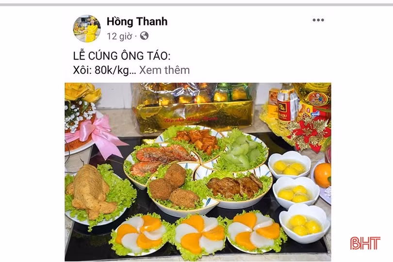 Người dân mua sắm lễ tiễn ông Công, ông Táo về trời