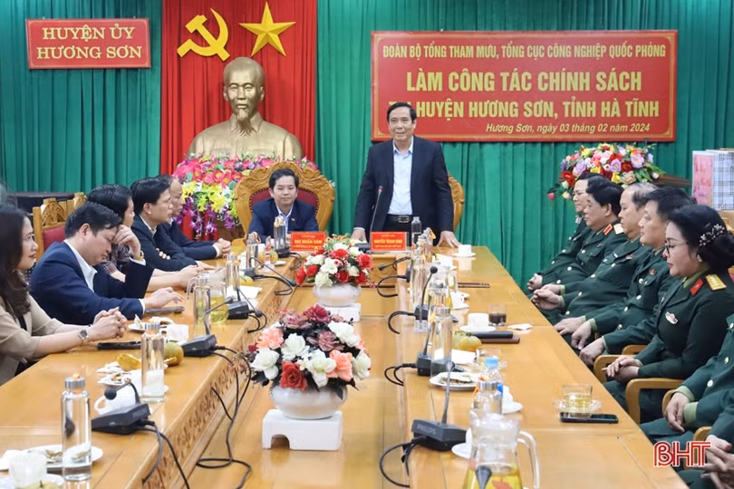 550 triệu đồng hỗ trợ công tác an sinh xã hội ở Hương Sơn