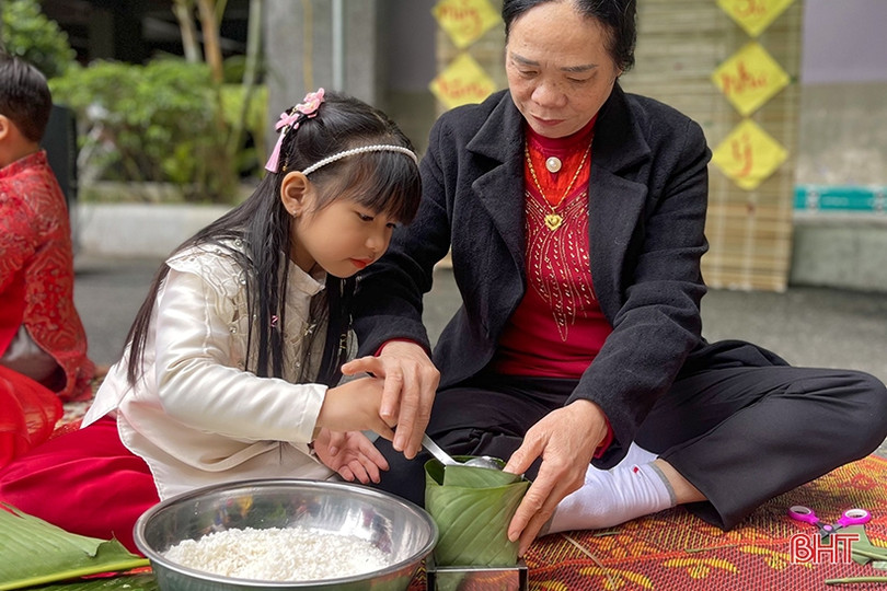 Học sinh Trí Đức II trải nghiệm tết cổ truyền dân tộc