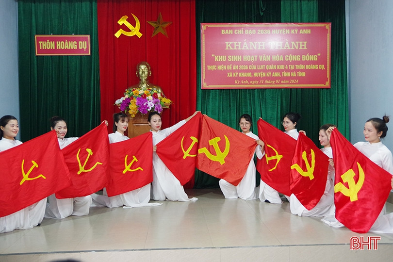 Khánh thành công trình “Dân vận khéo” của lực lượng vũ trang