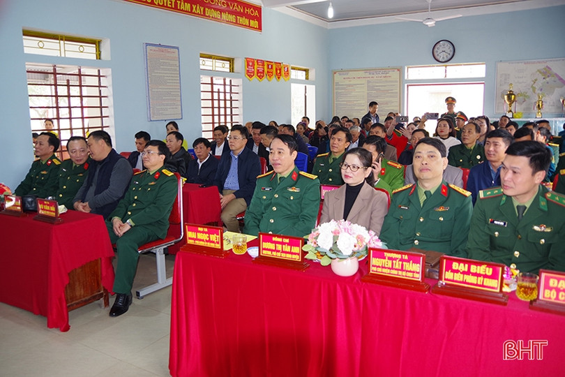 Khánh thành công trình “Dân vận khéo” của lực lượng vũ trang