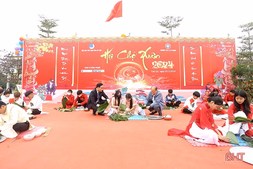 Các trường nghề ở Hà Tĩnh tổ chức nhiều hoạt động đón tết ý nghĩa