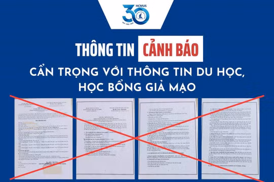 Trường đại học cảnh báo thông tin giả mạo, lừa đảo mùa tuyển sinh