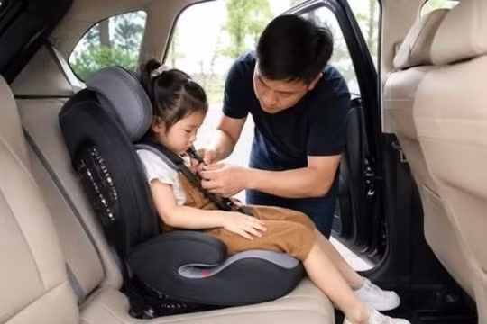 Trước ngày 15/8, chở trẻ trên ô tô không có ghế an toàn có bị phạt?