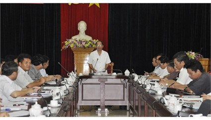 Phó Chủ tịch UBND tỉnh Nguyễn Thiện:Việc quan tâm tổ chức hiệu quả các hoạt động trong tháng hành động vì doanh nghiệp doanh nhân hàng năm thể hiện sự quan tâm đặc biệt tỉnh đối với sự phát triển của doanh nghiệp.