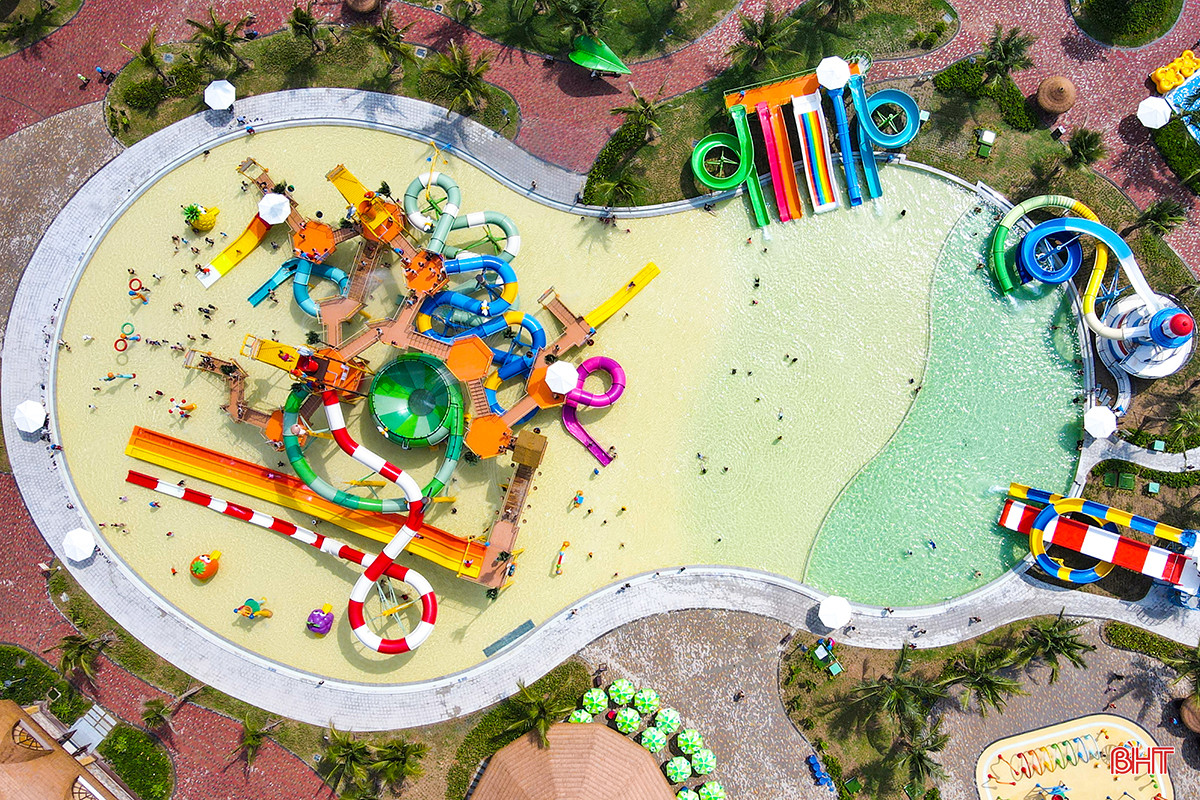 Công viên nước “Thiên đường nhiệt đới” chắc chắn sẽ để lại cho du khách những dấu ấn đẹp đẽ.