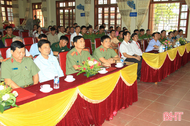 Nghi Xuân điều động công an chính quy về công tác tại xã