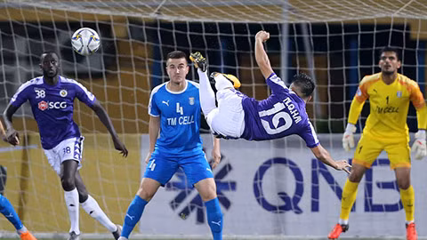 Hà Nội FC đánh gục hiện tượng của Turkmenistan