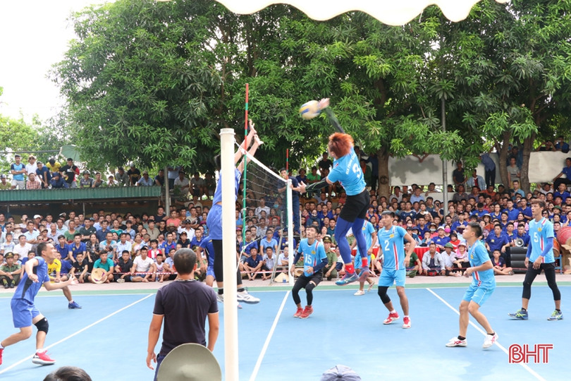 Công an thành phố vô địch Giải bóng chuyền toàn ngành Công an Hà Tĩnh