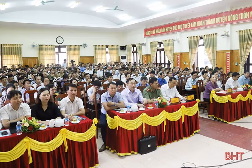 Đức Thọ đạt kết quả toàn diện sau 10 năm xây dựng nông thôn mới