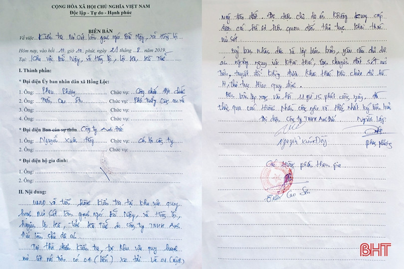 Một doanh nghiệp ở Lộc Hà “coi trời bằng vung”, khai thác cả ngàn khối đất khi chưa được phép!