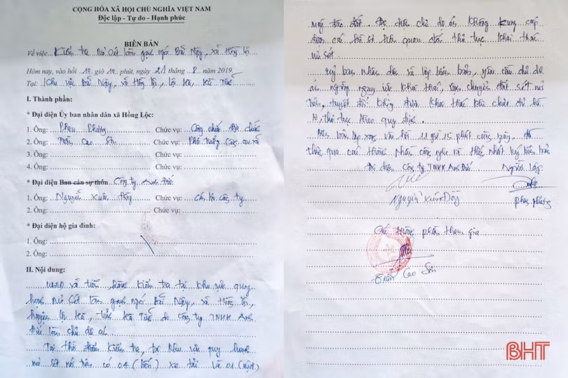 Một doanh nghiệp ở Lộc Hà “coi trời bằng vung”, khai thác cả ngàn khối đất khi chưa được phép!