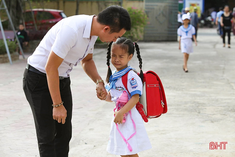 Những khoảnh khắc vui tươi ngày tựu trường của học sinh Hà Tĩnh