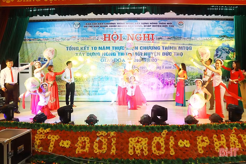 Đức Thọ đạt kết quả toàn diện sau 10 năm xây dựng nông thôn mới