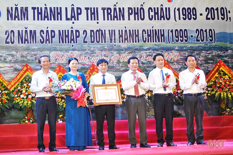 Thị trấn Phố Châu xây dựng văn minh đô thị