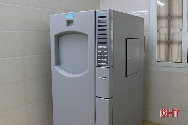 Vingroup tài trợ, BVĐK Hà Tĩnh lần đầu tiên có hệ thống tiệt khuẩn hiện đại