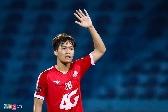 Trọng Hoàng không kịp bình phục cho trận tuyển Việt Nam gặp Thái Lan