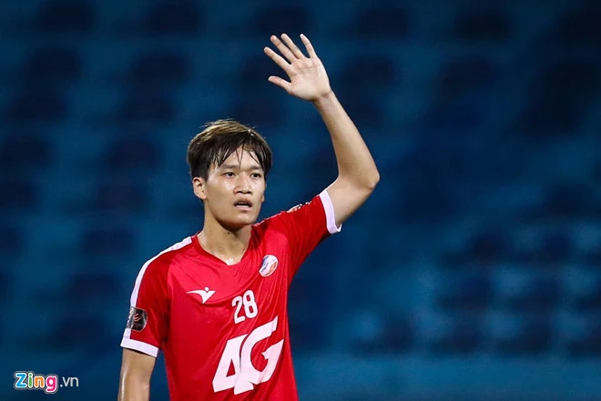 Trọng Hoàng không kịp bình phục cho trận tuyển Việt Nam gặp Thái Lan