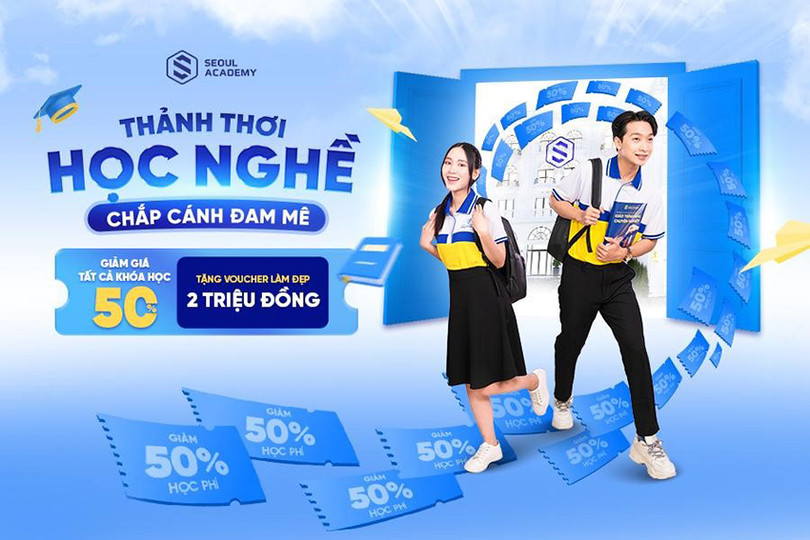 Chương trình ưu đãi học phí tại Seoul Academy diễn ra vào tháng 3/2024 Seoul Academy 3.jpg