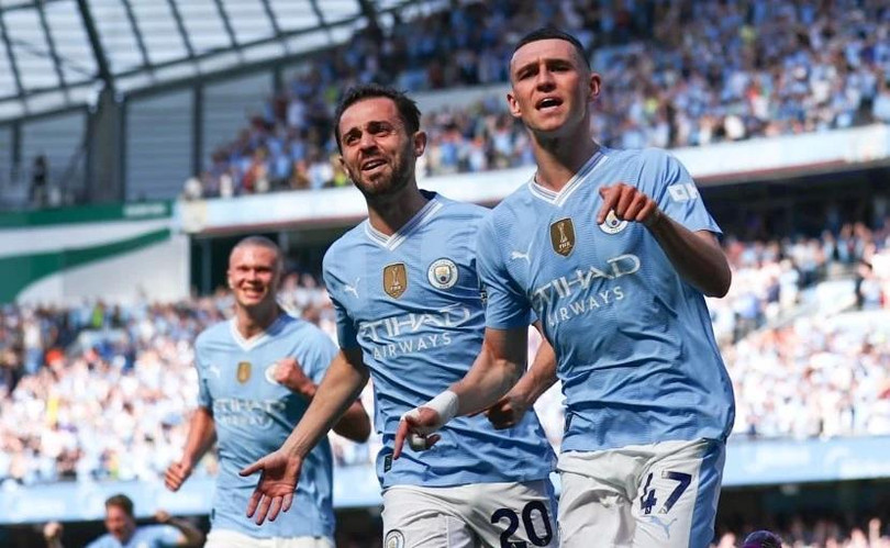 Man City vô địch Ngoại hạng Anh 6 lần trong 7 mùa gần nhất.