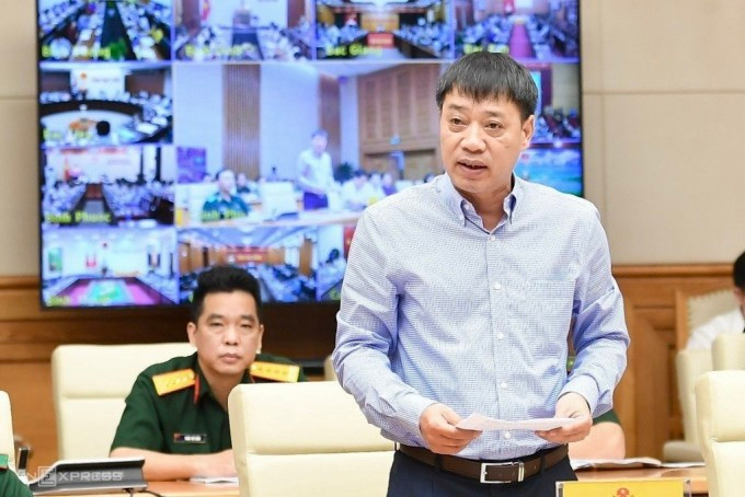 Ông Hoàng Đức Cường phát biểu tại hội nghị ở Hà Nội sáng 10/5. Ảnh: Gia Chính Ông Hoàng Đức Cường phát biểu tại hội nghị ở Hà Nội sáng 10/5. Ảnh: Gia Chính