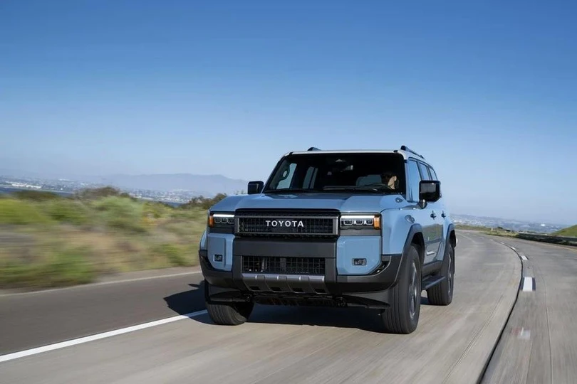 Toyota Land Cruiser 2024 sở hữu thiết kế hình hộp. Ảnh: Toyota.