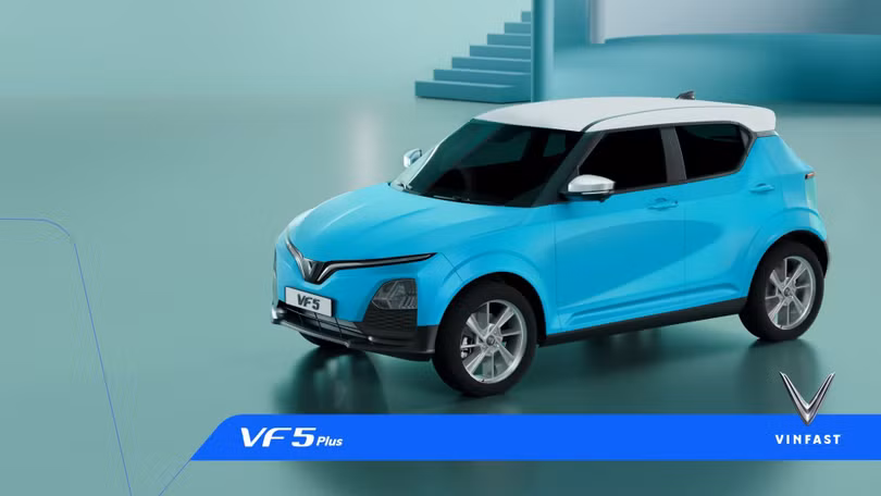 VinFast VF 5 Plus là đại diện thuần điện duy nhất trong phân khúc SUV cỡ A tại thị trường Việt Nam. Ảnh: VinFast.