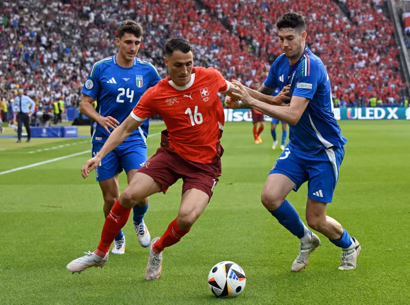 Thụy Sĩ vẫn bị đánh giá thấp hơn Anh ở tứ kết.