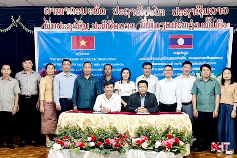 Hai bên ký kết biên bản ghi nhớ hợp tác kiểm soát dịch bệnh qua biên giới