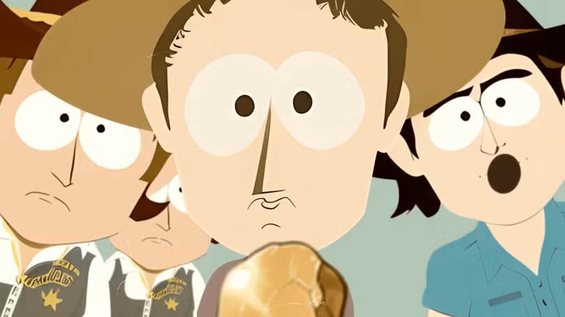 Exit Valley là sản phẩm có nội dung châm biếm do AI tạo ra. Ảnh: Showrunner.