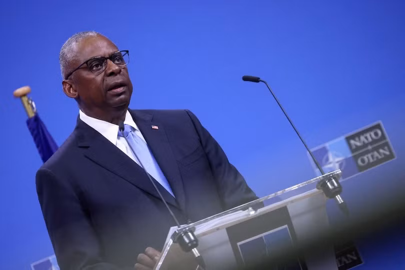 Bộ trưởng Quốc phòng Mỹ Lloyd Austin vừa lên tiếng việc ông Putin ra điều kiện ngừng bắn ở Ukraine. Ảnh: REUTERS