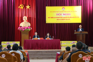 Hội nghị hiệp thương lần thứ nhất giới thiệu người ứng cử đại biểu HĐND tỉnh 