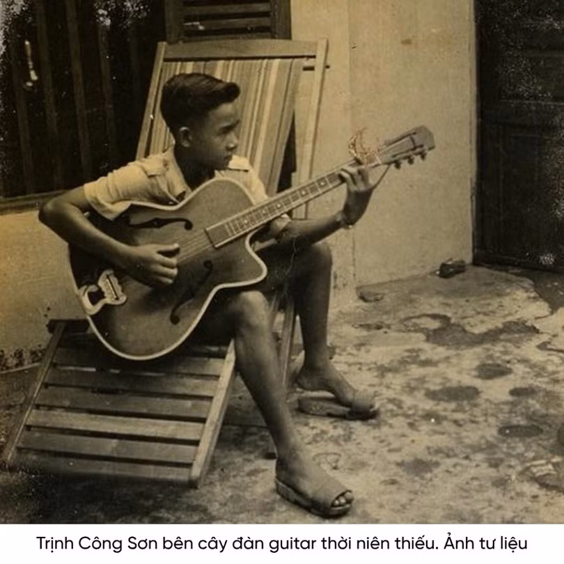 Đam mê âm nhạc của Trịnh Công Sơn được “đánh thức” trong hoàn cảnh nào?